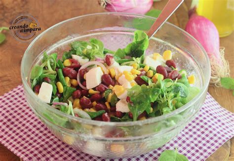 Insalata di fagioli rossi