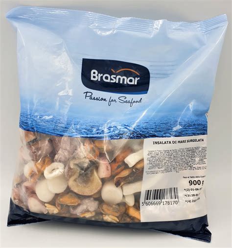 Insalata di mare congelata