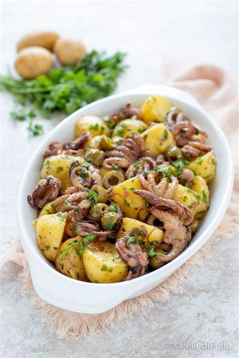 Insalata di moscardini e patate