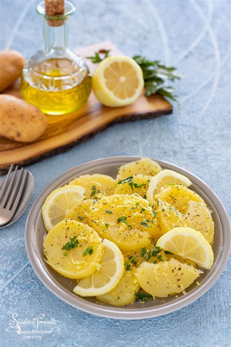 Insalata di patate al limone