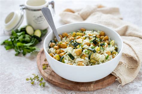 Insalata di riso con ceci