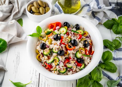 Insalata di riso mediterranea
