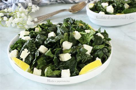 Insalata di spinaci e feta