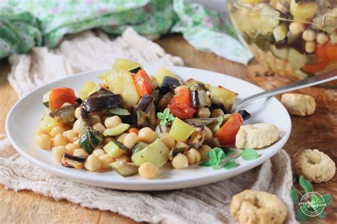 Insalata di verdure al forno