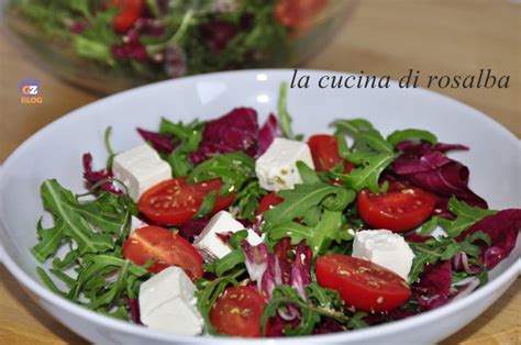 Insalata mista di verdure crude