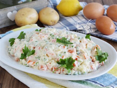 Insalata russa fatta in casa