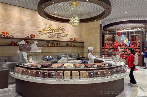 Interni del museo Lindt Home of Chocolate