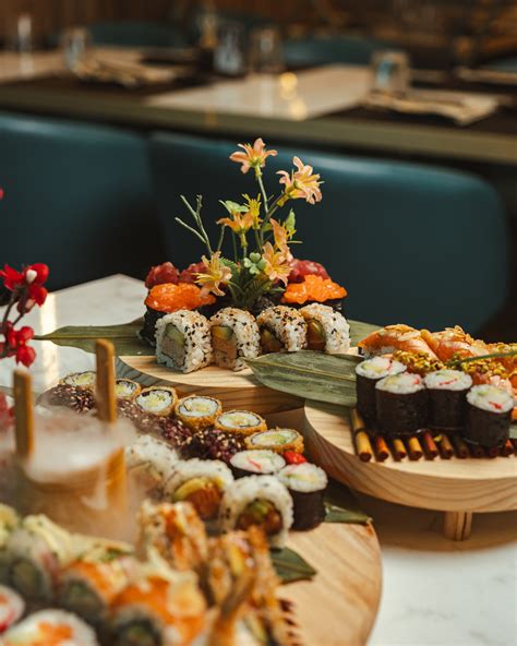 Interni del ristorante Yume Sushi a Padova