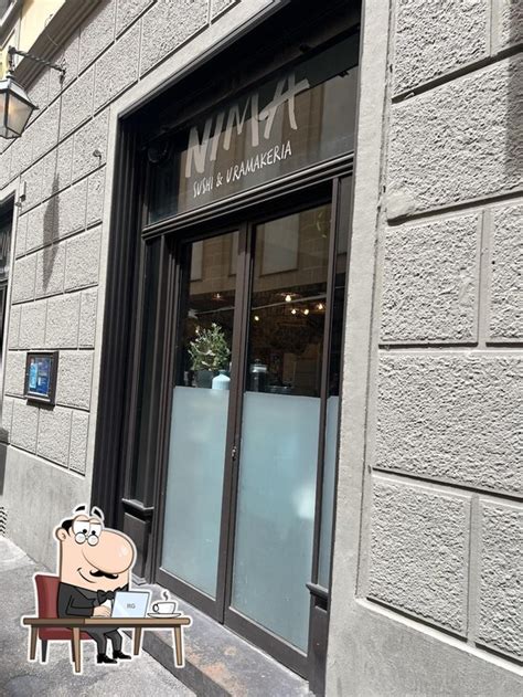 Interno del ristorante NIMA Sushi