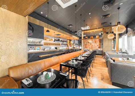 Interno del ristorante giapponese