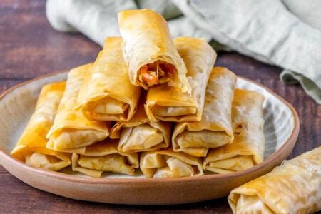 Involtini Primavera con Pasta Fillo