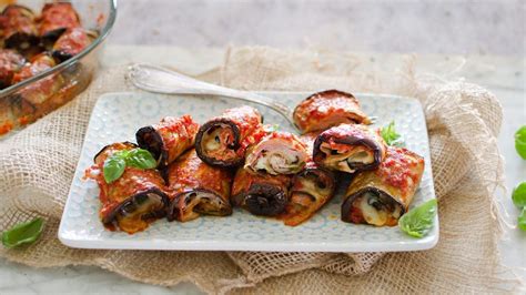 Involtini di Melanzane e Spaghetti
