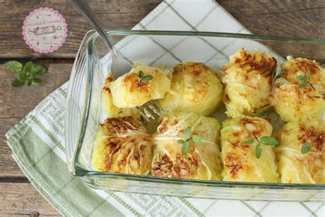 Involtini di Verza, Patate e Salsiccia