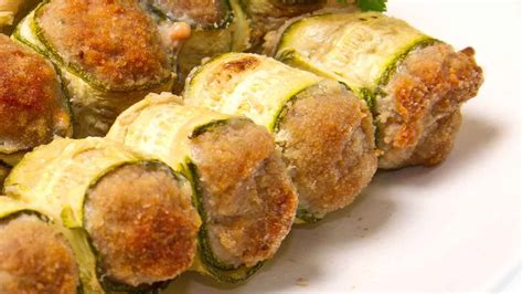 Involtini di Zucchine e Salsiccia