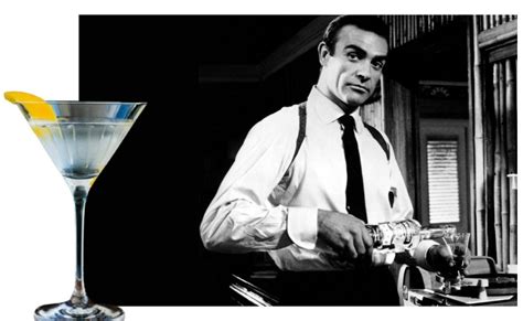 James Bond con Vodka Martini