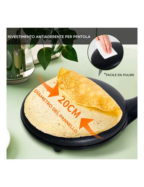 Kamberg Padella per Fare i Pancake Antiaderente e Liscia