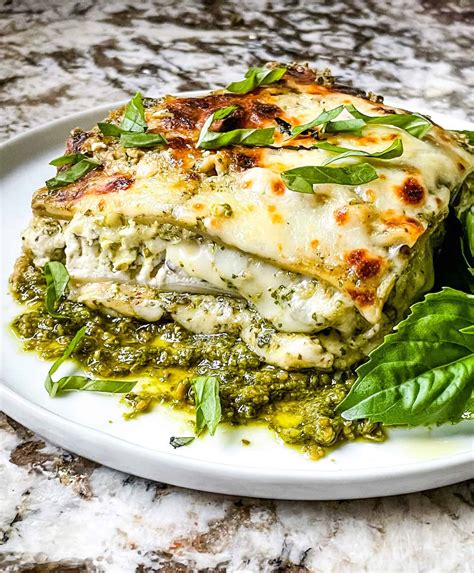 Lasagna al pesto