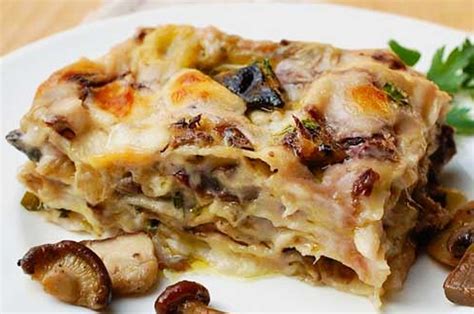 Lasagna bianca con funghi di Giorgione