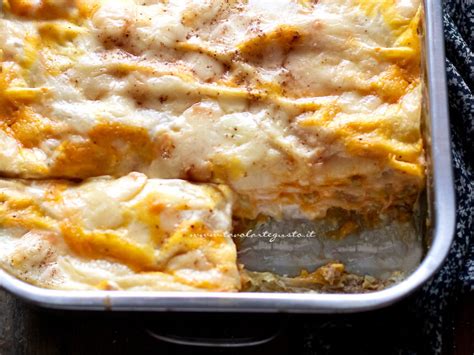 Lasagne con Crema di Patate e Salsiccia
