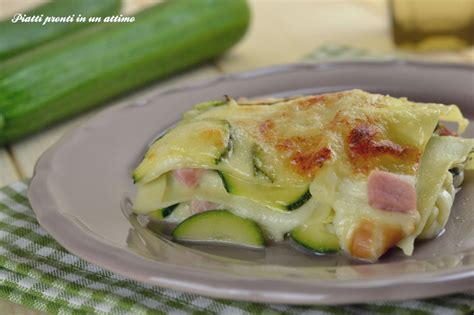 Lasagne di Zucchine e Prosciutto