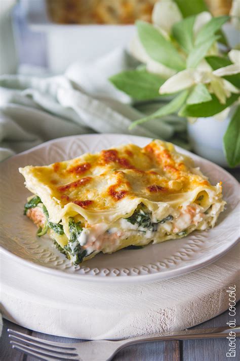 Lasagnetta di Spinaci e Salmone