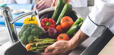 Lavaggio di frutta e verdura