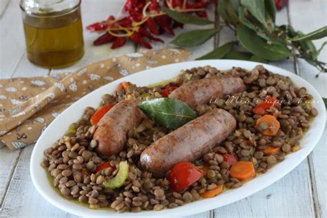 Lenticchie con salsiccia