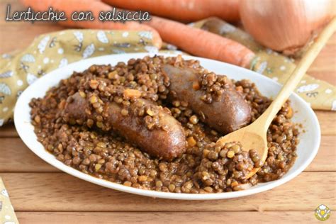 Lenticchie in Umido con Salsiccia