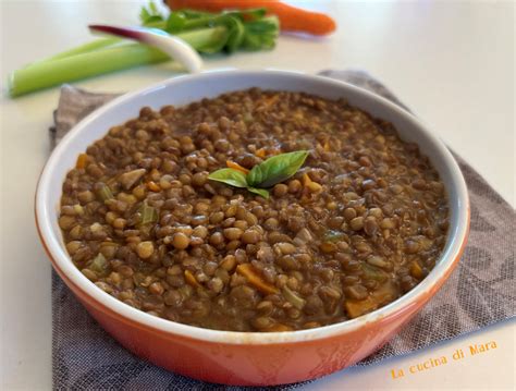 Lenticchie in pentola a pressione