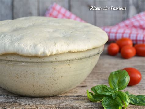 Lievitazione impasto pizza
