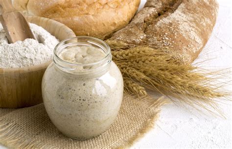 Lievito madre pronto per essere utilizzato