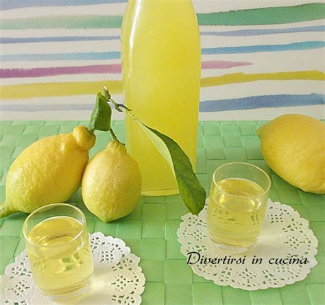Limoncello fatto in casa