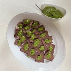 Lingua Salmistrata con Salsa Verde