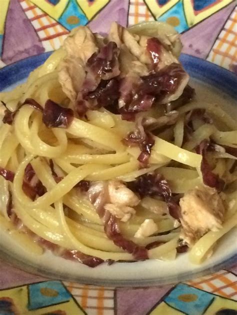Linguine al Tonno e Radicchio