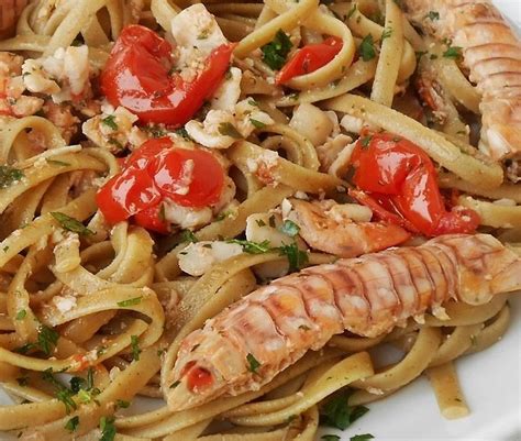 Linguine con le Canocchie