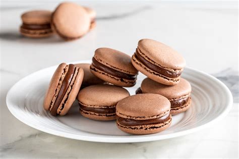 Macarons al cioccolato
