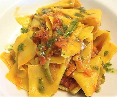 Maltagliati con verdure