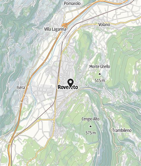 Mappa Ristoranti Sushi Rovereto