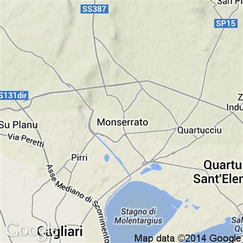 Mappa di Monserrato