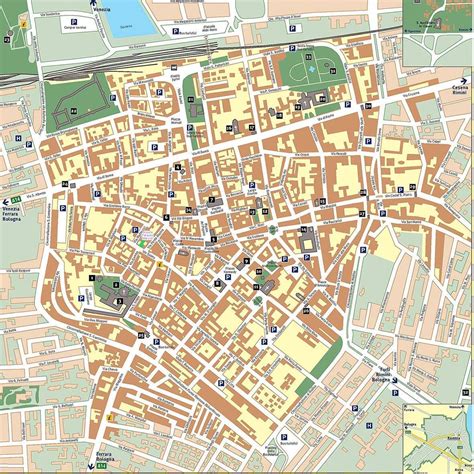 Mappa di Ravenna