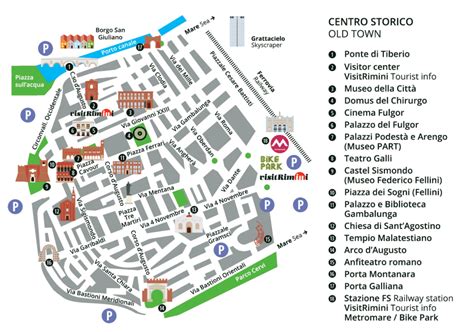 Mappa di Rimini con AMO Sushi