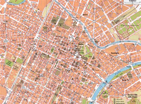 Mappa di Torino