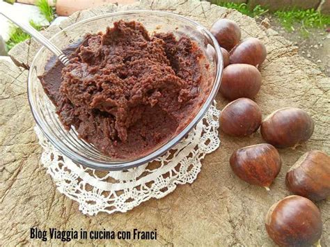 Marmellata di castagne e cioccolato