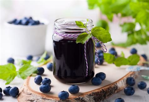 Marmellata di mirtilli senza zucchero