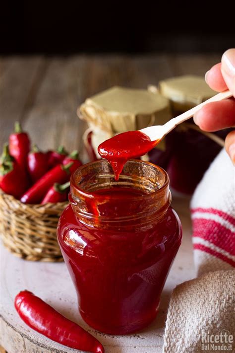 Marmellata di peperoncini fatta in casa