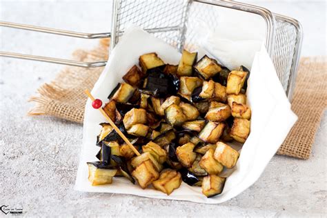 Melanzane fritte a cubetti