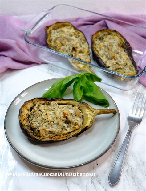 Melanzane ripiene di ricotta