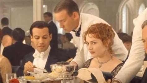 Menù di prima classe del Titanic