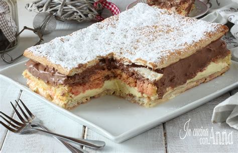 Millefoglie alla Zuppa Inglese