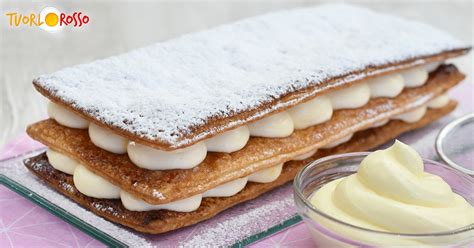 Millefoglie con Crema Diplomatica